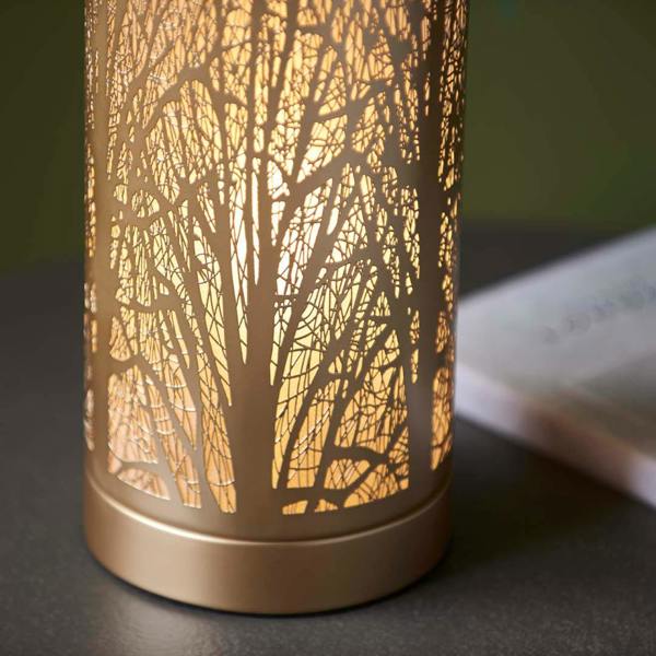Mason Antique Brass Touch Table Lamp