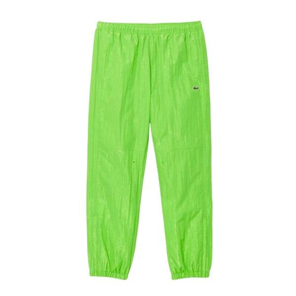 Lacoste Mens Woven Tracksuit Bottoms - Lime Green - 