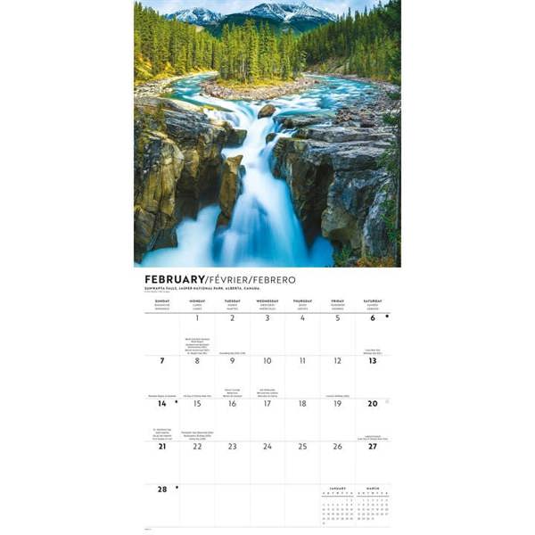 Passport to the World Calendar 2027, Wall Calendars, Month To View, Travel, Gift