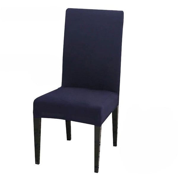 Anyseat Chair Cover Navy with Anti-Dirt and Waterproof Elastic Material for Dining Room Kitchen Wedding Hotel Banquet Restaurant