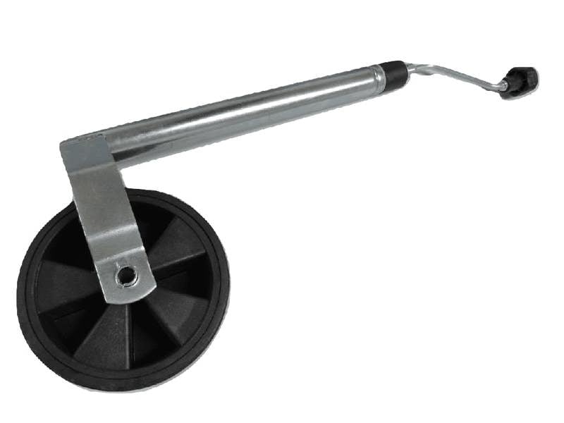 Trailer Jockey Wheel with Nose Weight Gauge 48MM (Indicator Caravan Handle Accessory)