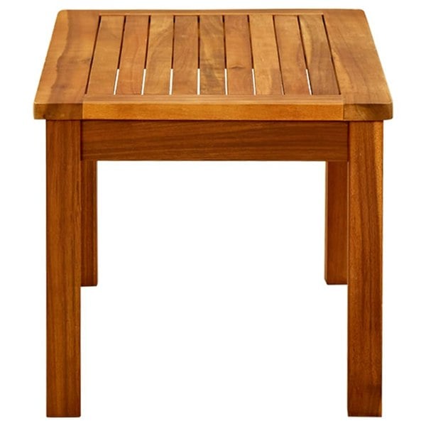 Berkfield Garden Coffee Table 70x40x36 cm Solid Acacia Wood
