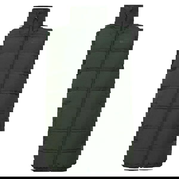 Mountain Warehouse Childrens/Kids Rocko Water Resistant Padded Gilet - Khaki Green