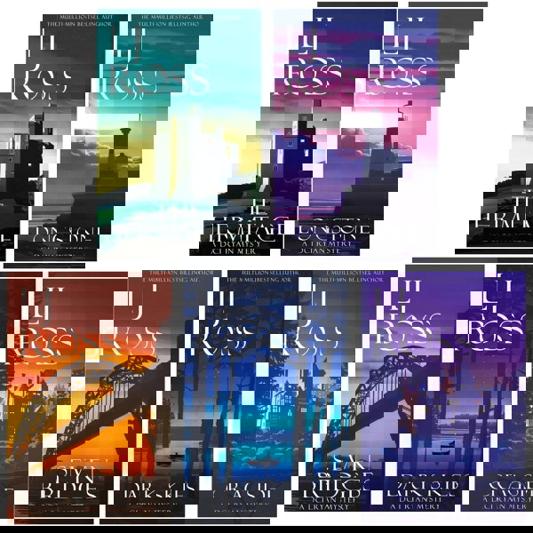 The DCI Ryan Mysteries Volume 6-10 Collection 5 Books Set (Cragside, Dark Skies, Seven Bridges, The Hermitage and Longstone)