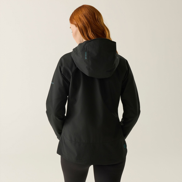 Dare 2B Womens Torrek III Logo Jacket - Black/Teal