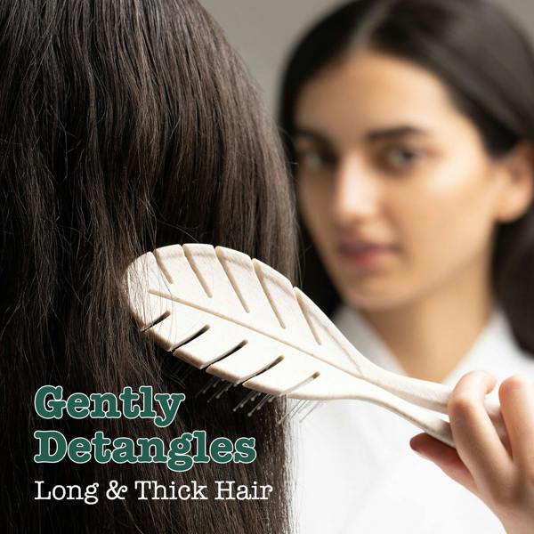 So Eco Detangling Leaf Brush