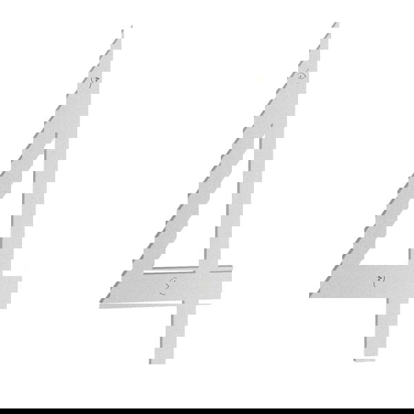 Matt grey house number 4