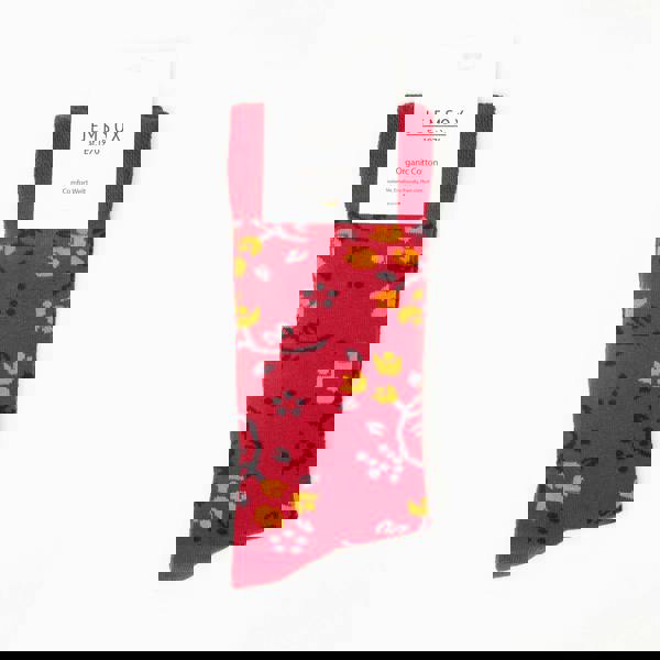 Jemsox Ditsy Flower Organic Cotton Mens Socks | Soft & Comfortable Fit