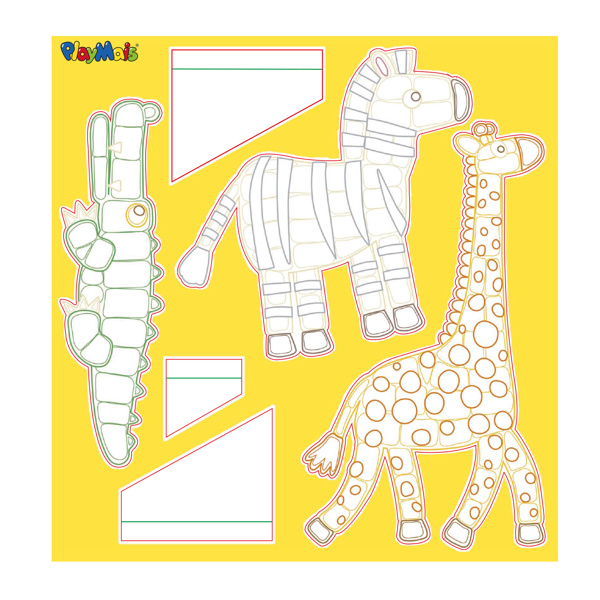 Playmais Eco Play World Jungle - 900 Pieces