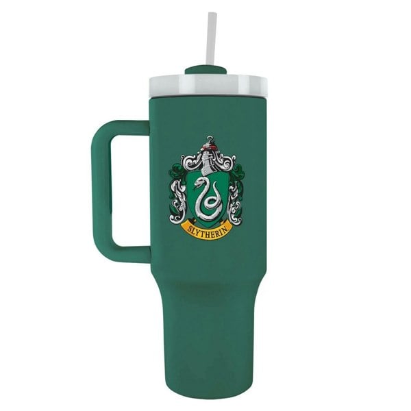 Harry Potter Slytherin Travel Mug - Green/White