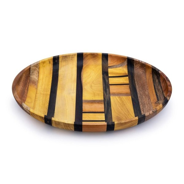 Paguro Artisan Upcycled End Grain Fruit Bowls (2 Patterns & 2 Sizes Available)