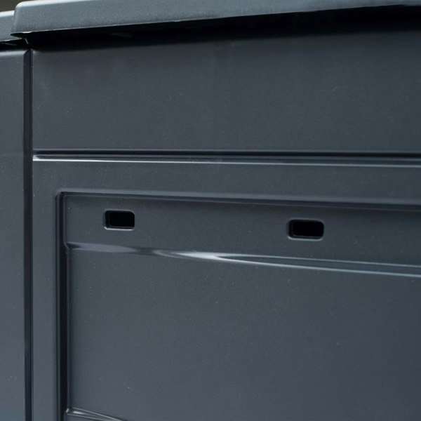 Berkfield Garden Composters 2 pcs Grey 60x60x73cm 520 L