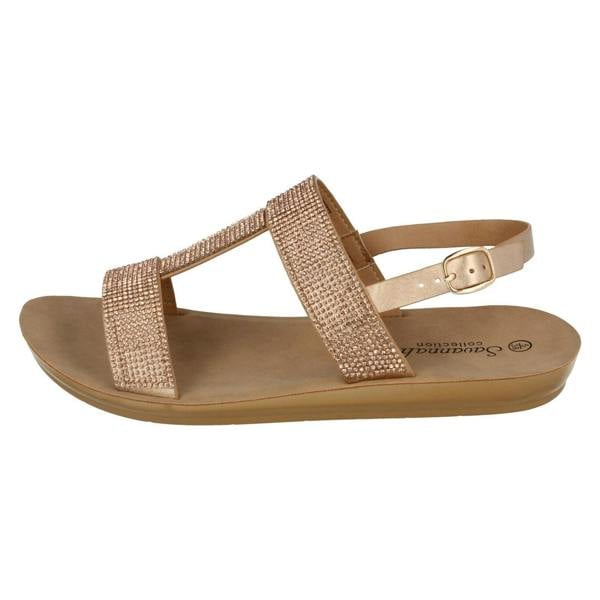 Savannah Ladies Savannah Casual T-Bar Sandals