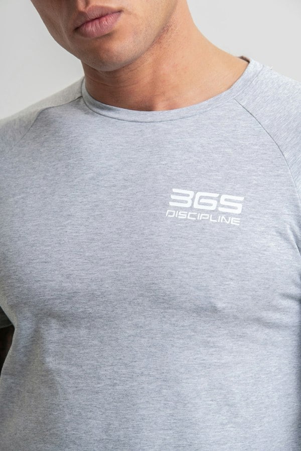 Discipline 365 Grey Short Sleeve Top