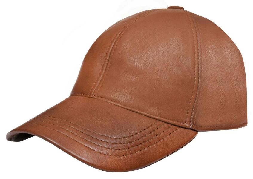 Infinity Leather Mens Womens Real Nappa Leather Adjustable Golf Snapback Plain Baseball Cap Hat