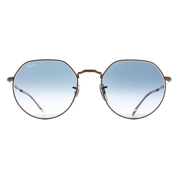 Ray-Ban Sunglasses RB3565 Jack 92023F Rose Gold Blue Gradient