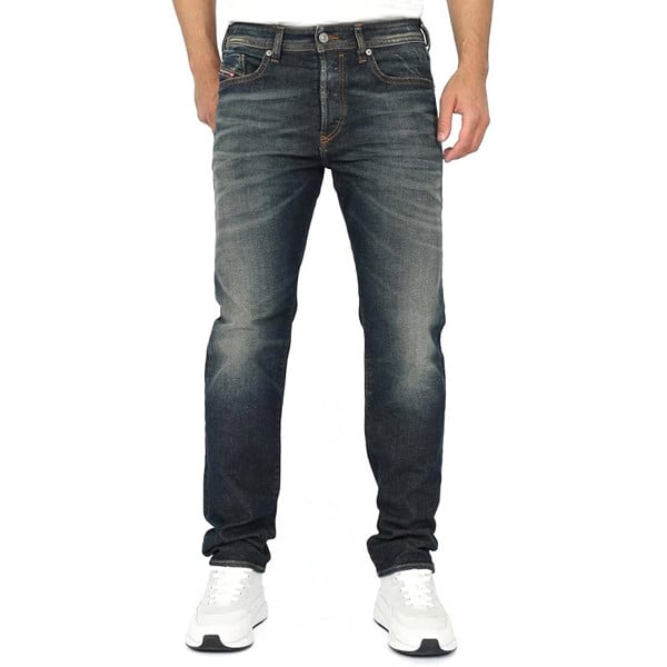 Diesel Buster Regular Fit Men's Jeans - Dark Blue