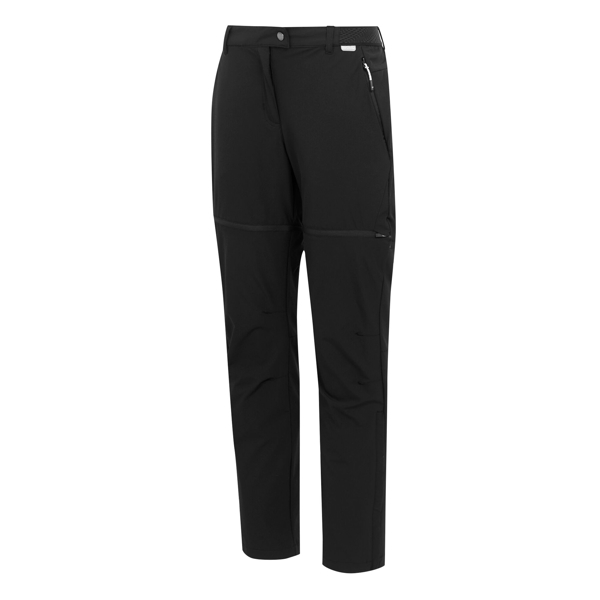 Regatta Women's Mountain Zip-Off Trousers - Black