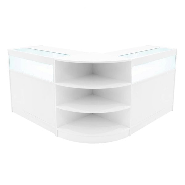 Monstershop Theseus LED Shop Counter Set LM60 & 2 x B900 - White
