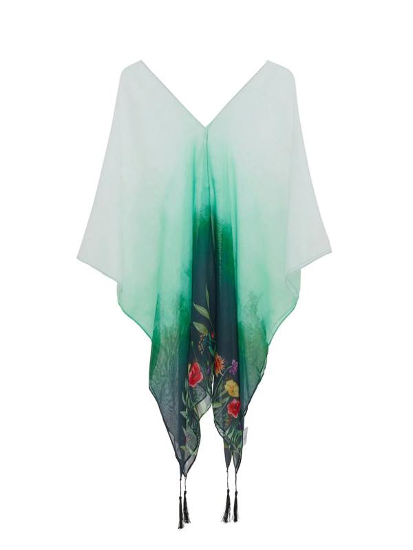 Art on Scarves The Ultimate Accessory - Wildflowers