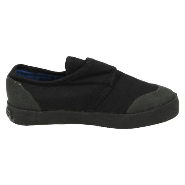 Sure Step Unisex Childrens Black Plimsolls 322-7303