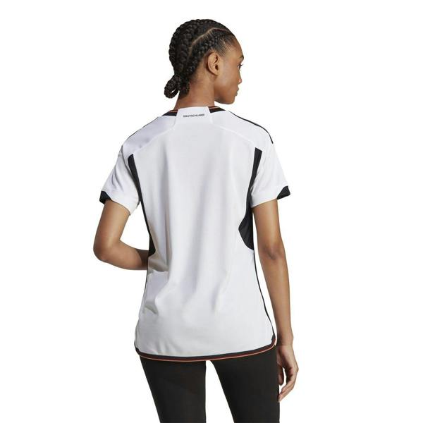 Adidas Womens/Ladies AFC 2022 Germany Crew Neck T-Shirt - White - 