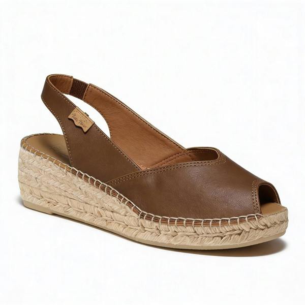 Toni Pons BERNIA-P Wedge Sandals   in  Light Natural