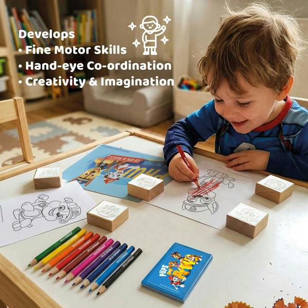 Multiprint PAW Patrol Travel Set by Multiprint – Kids Activity & Craft Set