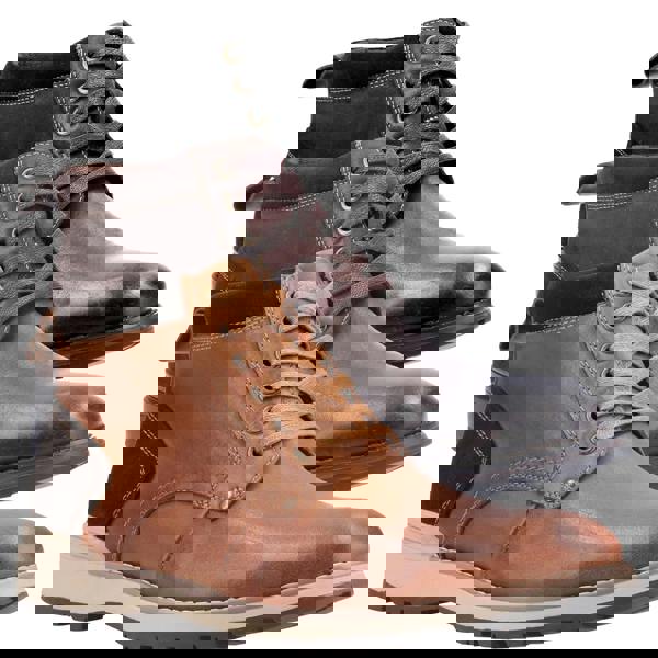 Hush Puppies Dean Mens Leather Smart Casual Chukka Ankle Boots