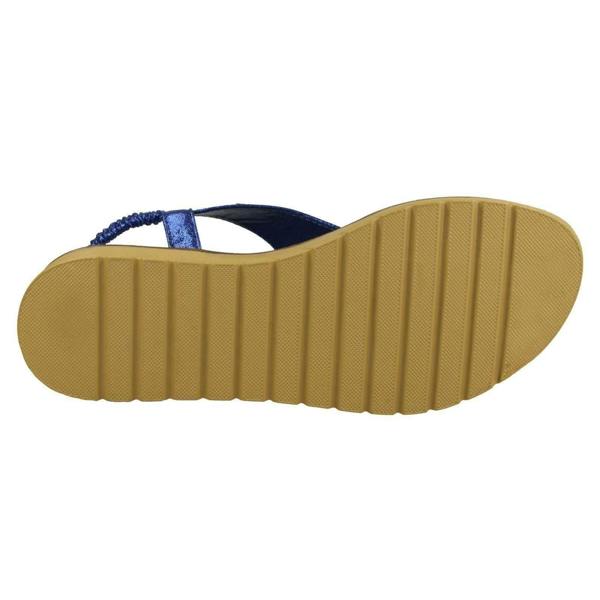 Savannah Ladies Savannah Mid Wedge Toepost Sandals