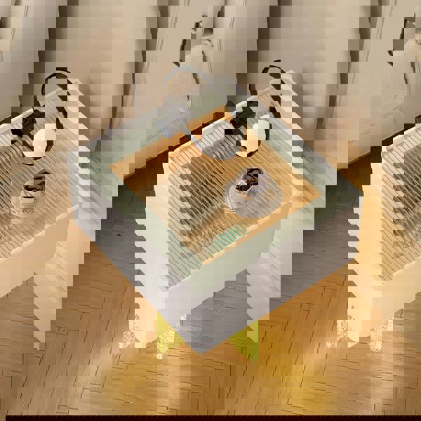 Rit Concept Gibbons Bedside Table With Storage & Light Strip