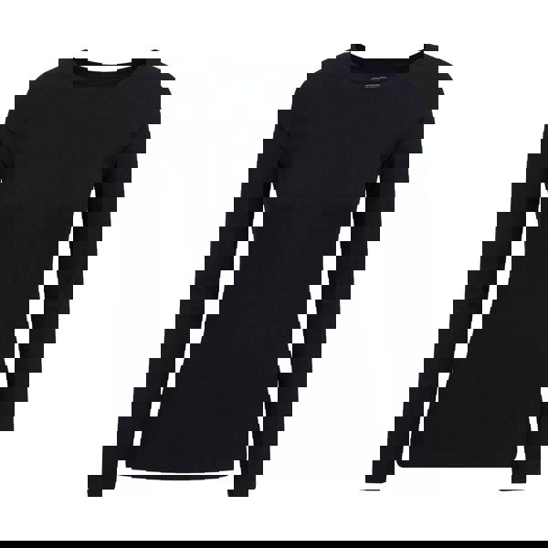 Mountain Warehouse Womens Carmel Ribbed Seamless Thermal Top - Black