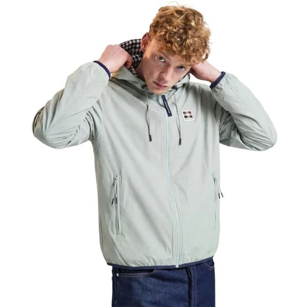 Aquascutum Active RLG BADGE REVERSIBLE SAILOR AA_B006_JK017 34 Salvia (Light Green) Jacket Mens XXXL