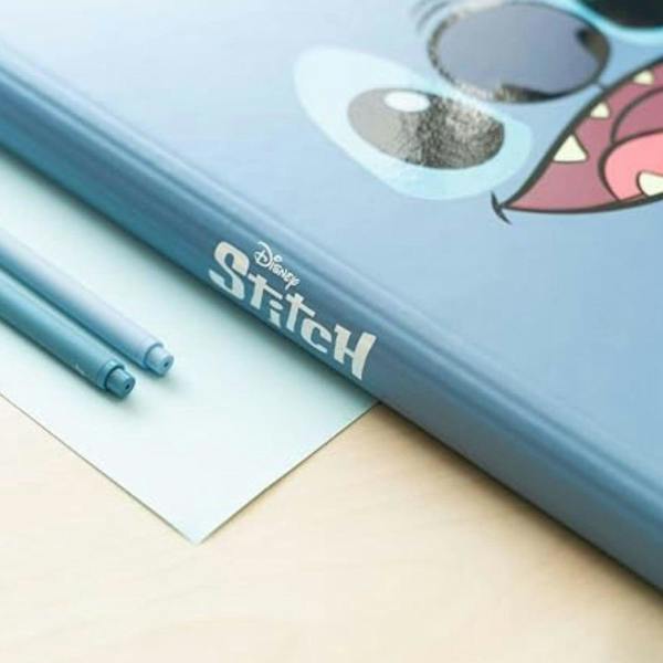 Grupo Eric Disney Stitch Tropical A4 File Folder Document Organiser Blue