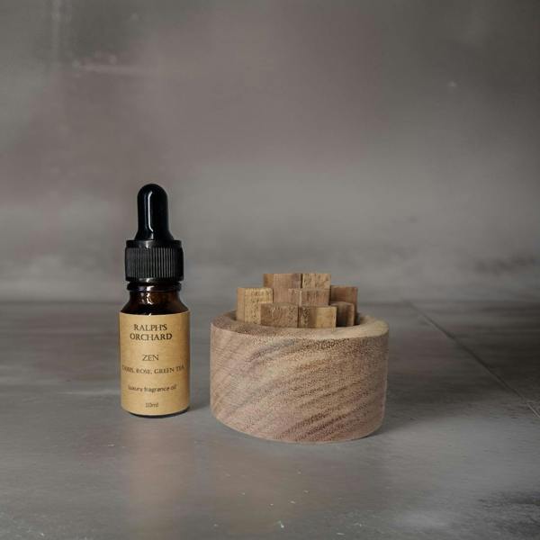 Ralph’s Orchard Elegant Wooden Fragrance Diffuser with Fragrance Oil