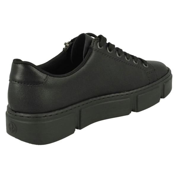 Rieker Ladies Sneakers By Rieker Lace Up Trainers N59L1