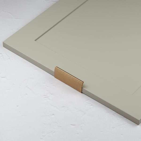 Handle & Home Brushed Brass Edge Mount Lip Pulls