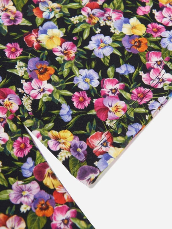 Dolce & Gabbana Kids Dolce & Gabbana Girls Floral Print Top in Multicolour