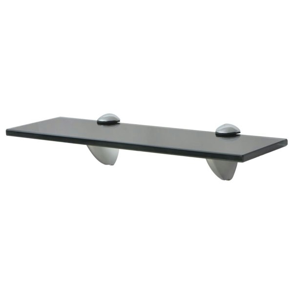 Berkfield Floating Shelf Glass 30x10 cm 8 mm