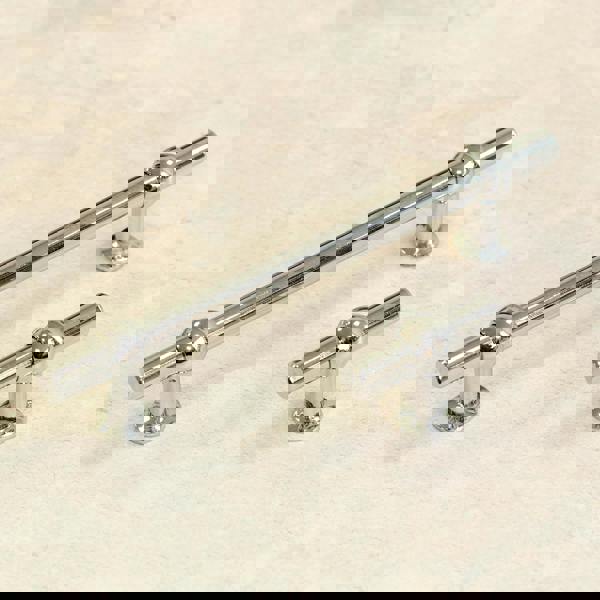 Handle & Home Polished Chrome T-Bar Handle and Knob