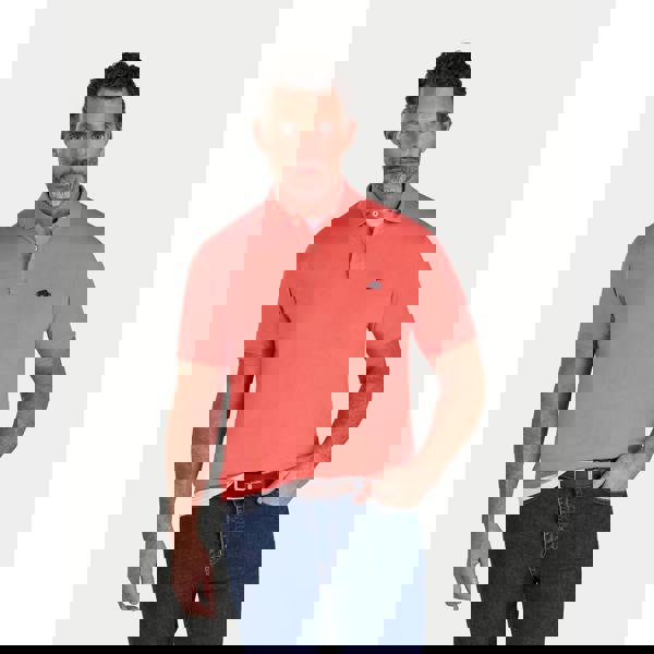 Raging Bull Mens Classic Organic Polo Shirt - Watermelon - 