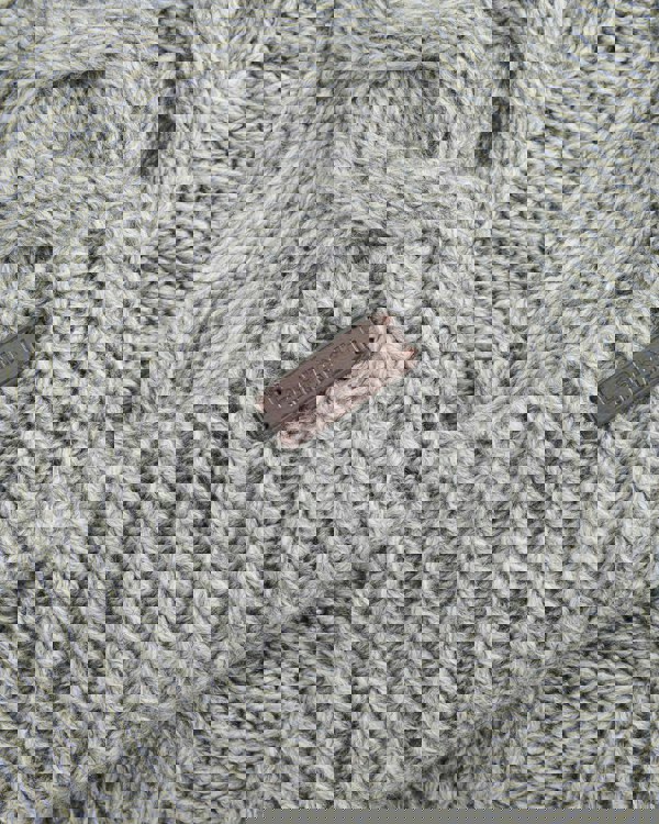 Barbour Jesmond Beanie & Scarf Gift Set - Mid Grey