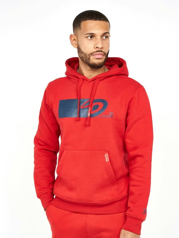 Duck and Cover Bidwell Hoodie - Red