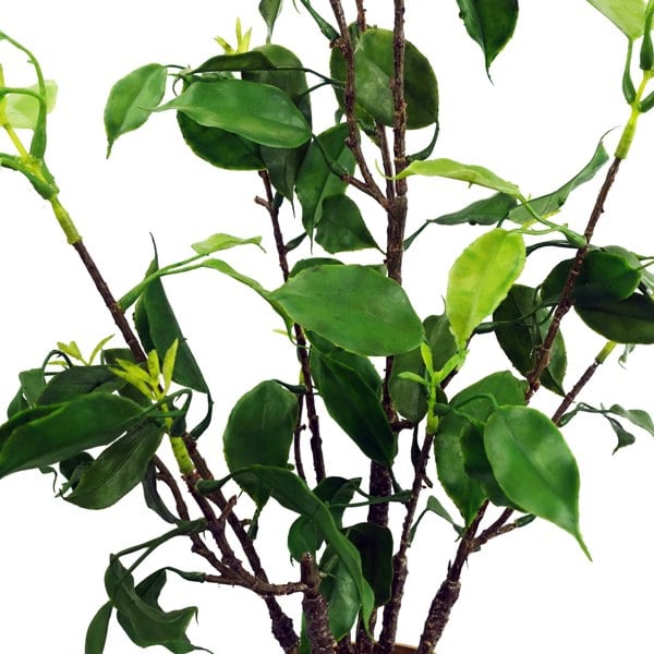 Leaf 60cm Artificial Banyan Bonsai Ficus Tree