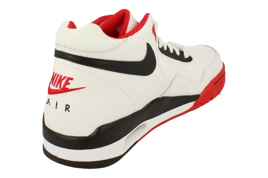 Nike Flight Legacy Mens Trainers Bq4212 100 - White Black University Red 100 - Photo 2