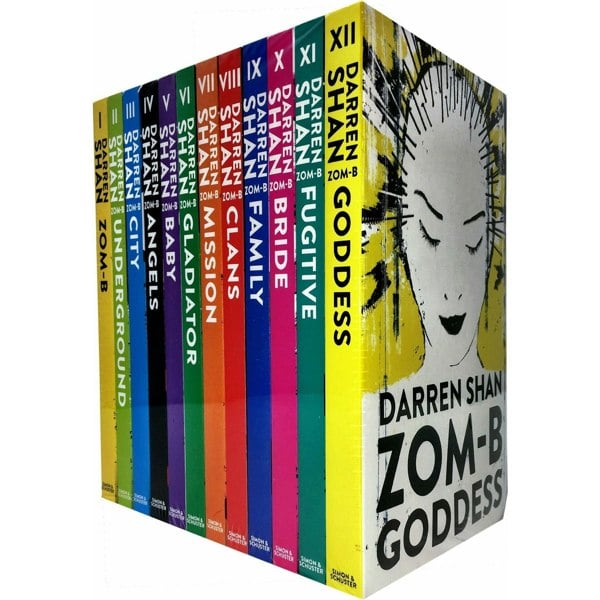 Simon & Schuster Zom-B 12 Books Collection Set Pack By Darren Shan