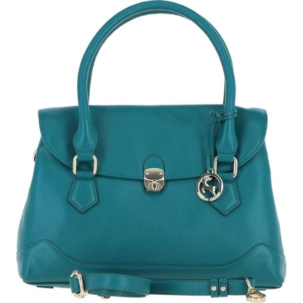 Premium Leather Shoulder Bag with Detachable Crossbody Strap: y-56