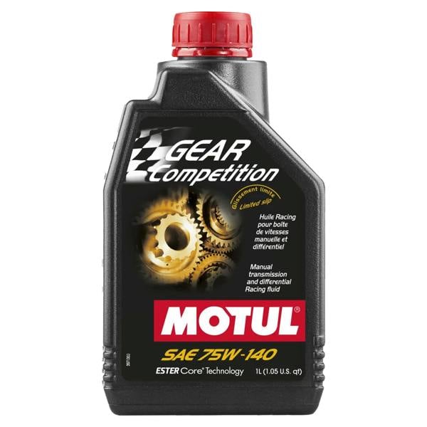 MOTUL Gear Competition 75W-140 LSD Fully Synthetic Transmission Oil 1L