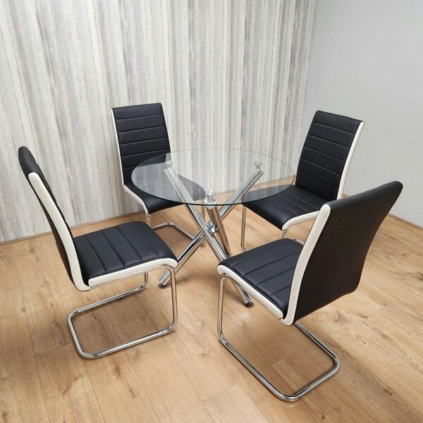 Kosy Koala Dining Table Set with 4 Chairs Dining Room and Kitchen table set of 4