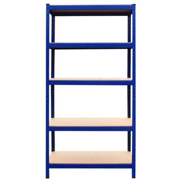 Monster Racking 9 x T-Rax Blue Metal Racking Units (90cm x 45cm x 180cm)